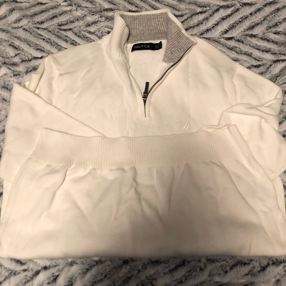 Medium Nautica Half-Zip Sweater